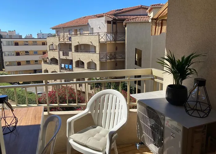 Apartament Studio 3 Etoiles Apercu Mer Clim Parking Prive Sainte-Maxime